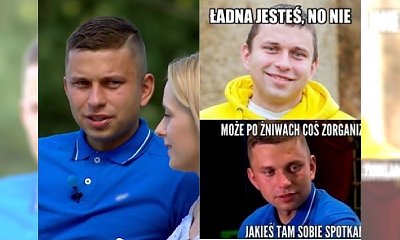 Krzysztof z "Rolnik szuka żony" rozbawił internautów! Już tworzą memy!