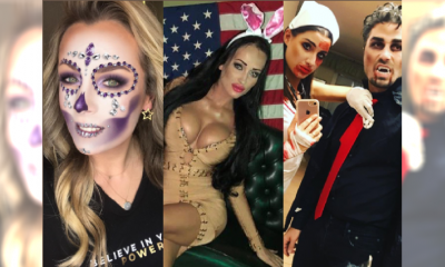 Przebrania polskich gwiazd na Halloween 2018. Wszystkich przebiła Małgorzata Godlewska pozująca NAGO na motorze i oblana jedynie smarem