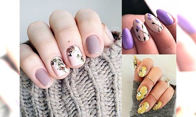 Kwiatowy manicure - 20 wzorów, które pięknie ozdobią Twoje paznokcie