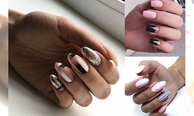 Różowy manicure w modnych odsłonach – galeria 2019