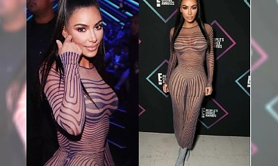 Kim Kardashian intryguje nową kreacją, ale wszyscy pytają, co się stało z jej TWARZĄ!