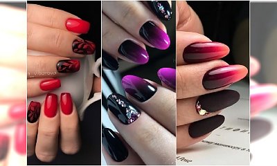 Najpiękniejszy manicure jesieni: ciemne ombre na paznokciach. 25 HOT wzorów do wypróbowania!