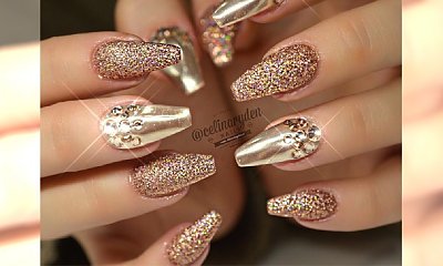 Manicure ze złotem - najpiękniejsze wzory paznokci na sylwestra