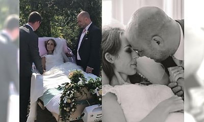 Ten piękny ślub odbył się w HOSPICJUM. Państwo młodzi zamiast miesiąca miodowego mieli już dla siebie tylko parę dni...