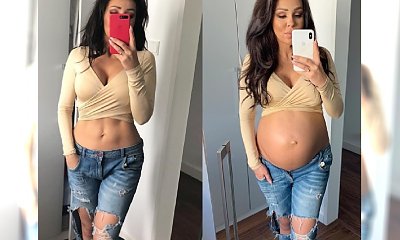 Ciężarna Sylwia Bomba podpadła instamatkom za buty. "Głupia jesteś. Look ważniejszy od zdrowia dziecka"