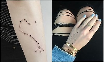 HOT TREND: tatuaże z konstelacją gwiazd. Wybierz swój zodiakalny gwiazdozbiór!