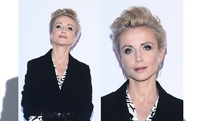 Katarzyna Zielińska w PLATYNOWYCH BLOND WŁOSACH na imprezie! Służy jej ten kolor?
