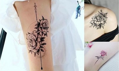 Tatuaż z motywem róży - 37 najciekawszych wzorów dla kobiet