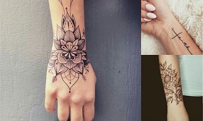 Tatuaż w okolicy nadgarstka - galeria najpiękniejszych wzorów z sieci
