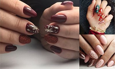 30 wyjątkowych pomysłów na świąteczny manicure! [GALERIA]