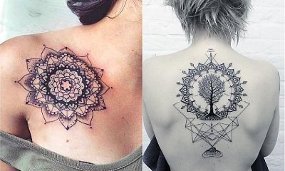 Tatuaże mandala - 20 magicznych wzorów dla kobiet