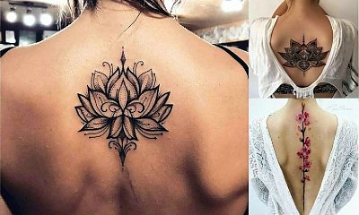 Tatuaże na plecy - galeria kobiecych i unikatowych wzorów