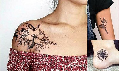 Tatuaże kwiaty - galeria niesamowitych wzorów, które skradną Ci serce