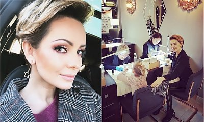 Dorota Gardias zabrała 5-letnią córkę na manicure. Instamatki oburzone: "To co będzie robiła za 5, 10 lat?"