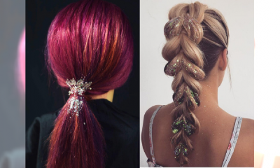 Nie macie pomysłu na fryzurę na Sylwestra? Glitter hair to najnowszy trend!
