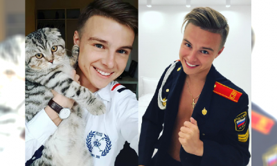 Czyżby ten młody mężczyzna był najprzystojniejszym mundurowym na świecie? Naprawdę jest taki śliczny?