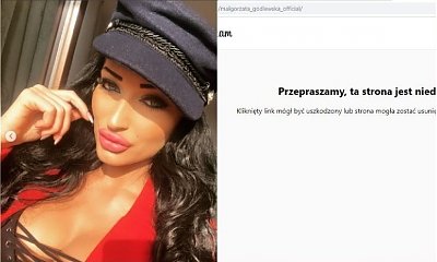 Konto Małgorzaty Godlewskiej zostało usunięte z Instagrama! Poszło o te fotki