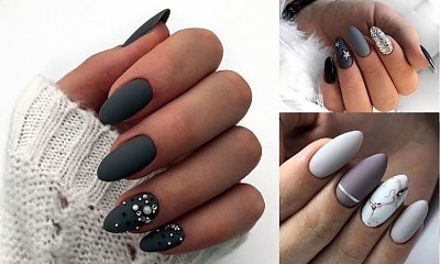 Szary manicure w najbardziej stylowych odsłonach - trendy 2019
