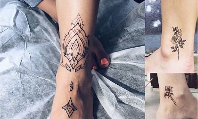 Tatuaż w okolicy kostki - galeria najpiękniejszych wzorów dla kobiet