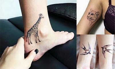 Animal tattoo - galeria niesamowitych wzorów, które skradną Ci serce!