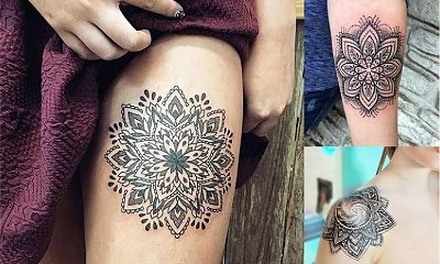 Tatuaże mandala - galeria inspirujących wzorów dla kobiet