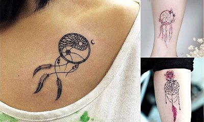 Tatuaż łapacz snów - 18 niesamowitych wzorów dla kobiet
