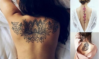 Magiczne tatuaże na plecy 2019 - piękne i zmysłowe wzory dla kobiet