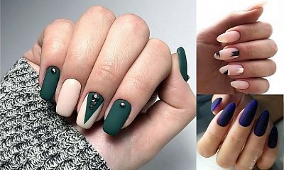 Matowy manicure - 20 nietuzinkowych zdobień paznokci