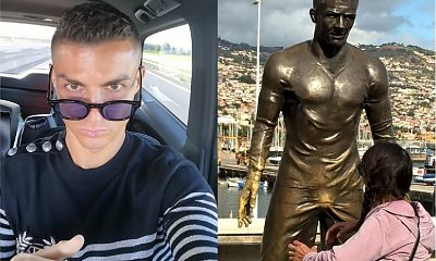 ALE JAJA!!! Internet umiera ze śmiechu z powodu kolejnego pomnika Cristiano Ronaldo!