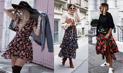 Ubrania w kwiaty to wielki trend wiosennej mody 2019. Zobaczcie, z czym je zestawić