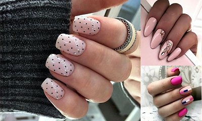 Różowy manicure - 26 ślicznych zdobień, które skradną Ci serce