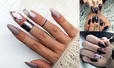 Marmurkowy manicure w różnych wariantach kolorystycznych! [GALERIA]