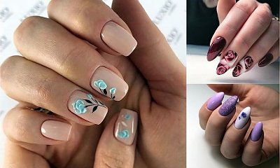 28 nietuzinkowych pomysłów na kwiatowy manicure! [GALERIA]