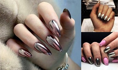 Metallic manicure - 15 wyjątkowych zdobień paznokci