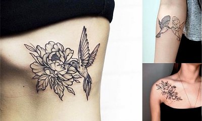 Tatuaże ptaki - 24 fascynujących wzorów dla kobiet