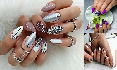 Manicure z piórkiem - 18 oryginalnych i kobiecych zdobień