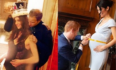 Kate z Williamem NAGO w wannie, królowa Elżbieta z wnuczkiem w pościeli - TAKICH zdjęć nie widzieliście!