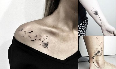 Tatuaż dmuchawiec - galeria unikatowych wzorów dla kobiet