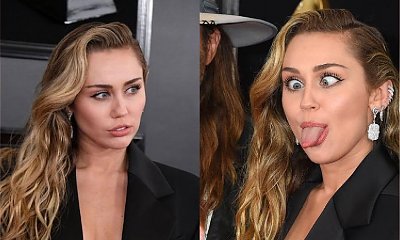 Grammy 2019: Miley Cyrus z dekoltem do pępka i BEZ STANIKA. Wróciła do starego stylu?