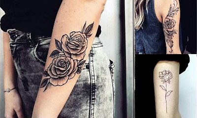 Tatuaż róża - 40 niesamowitych wzorów dla dziewczyn