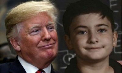 Donald Trump chciał uczynić z tego chłopca twarz swojej kampanii społecznej. Zobaczcie, jaki NUMER wywinął dzieciak prezydentowi!