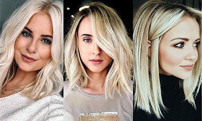 18 pomysłów na półdługą fryzurę dla blondynek - galeria trendów