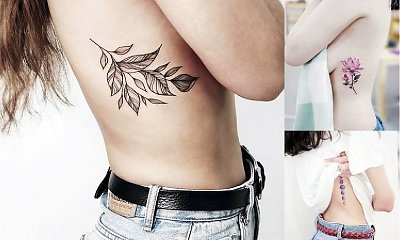 20 najpiękniejszych propozycji na tatuaż w okolicy żeber! [GALERIA]