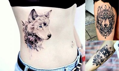 Tatuaż z motywem wilka - galeria tajemniczych i kobiecych wzorów