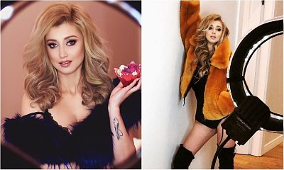 Justyna Żyła w mocnym makijażu wygląda jak hot mama. Ale gdy go zmyje... "JAKA FAJNA MŁODZIUTKA DZIEWCZYNA!"