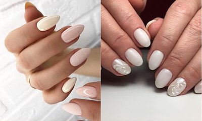 Manicure ślubny 2019 - najpiękniejsze paznokcie dla panny młodej