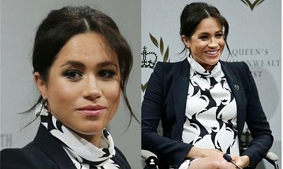 Fani Meghan Markle od razu wiedzieli, że to nie najlepsza kreacja, a najgorzej było, gdy usiadła... UPS!