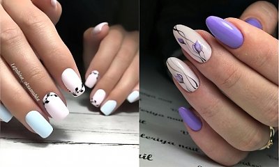 Hit w manicure: delikatne kwiaty na paznokciach. 20 najpiękniejszych inspiracji na wiosnę