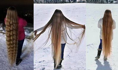 Polska Roszpunka ma włosy aż do kostek i od 5 lat nie podcinała końcówek. Z tyłu piękne. A przodu?