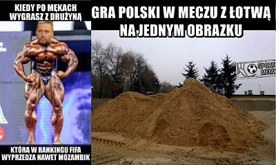 Memy po meczu Polska-Łotwa. Uwagę skradły skarpetki Milika! Widzieliście?!
